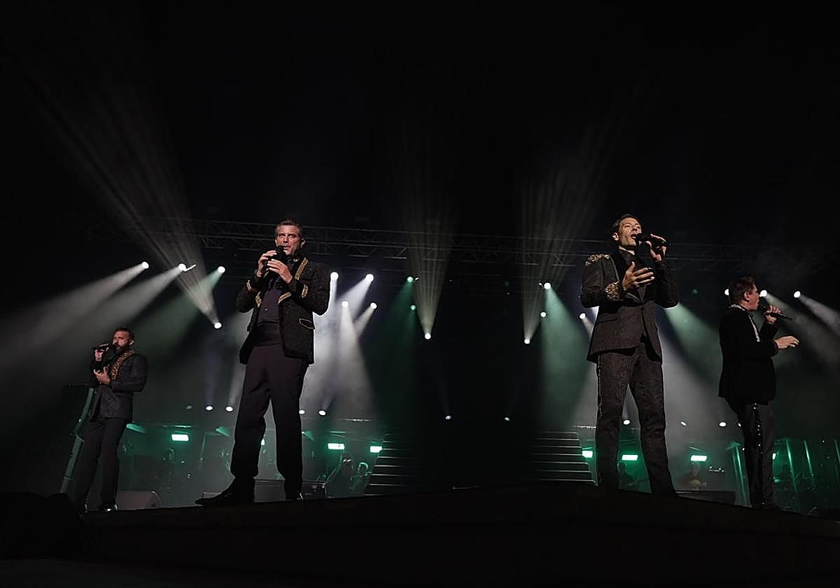 Un momento del concierto, en octubre de 2023.