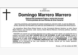 Domingo Marrero Marrero