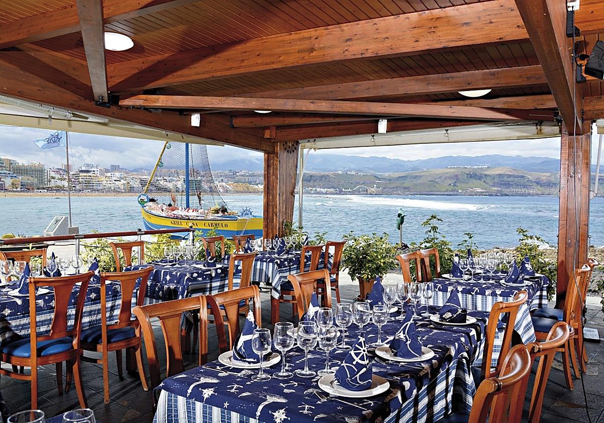 Imagen principal - La Marinera, Gambrinus y El Rincón de Triana.