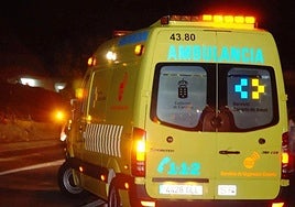 Ambulancia del Servicio de Urgencias Canario (SUC).