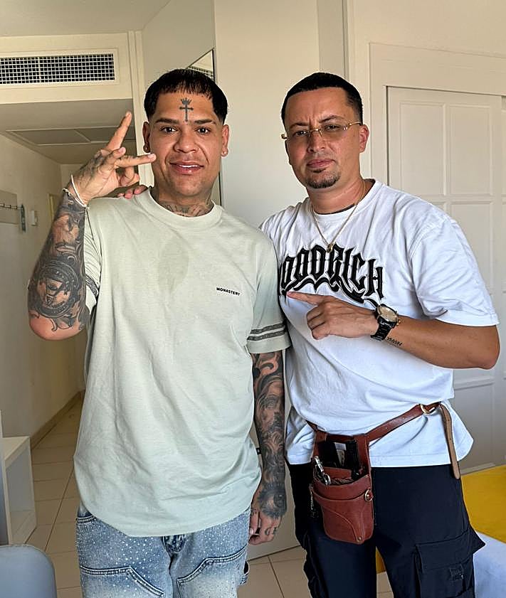 Imagen secundaria 2 - Maikel Santos, el anfitrión perfecto de Manuel Turizo en Gran Canaria: «Nos quiere una pasada»