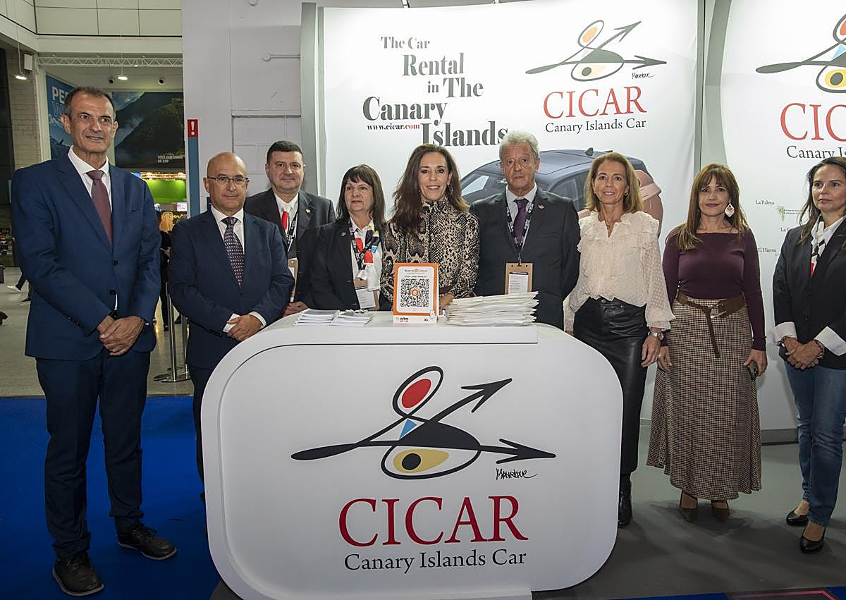 Imagen secundaria 1 - Imágenes de la primera jornada de la feria de Londres.