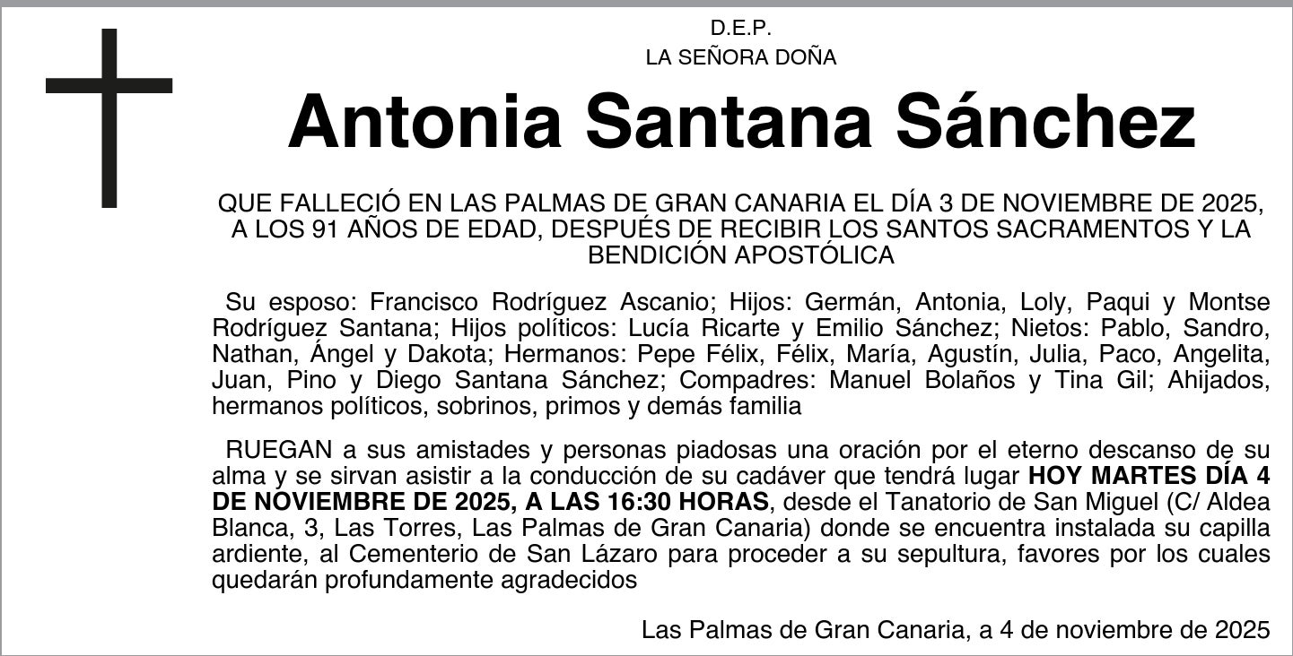 Antonia Santana Sánchez