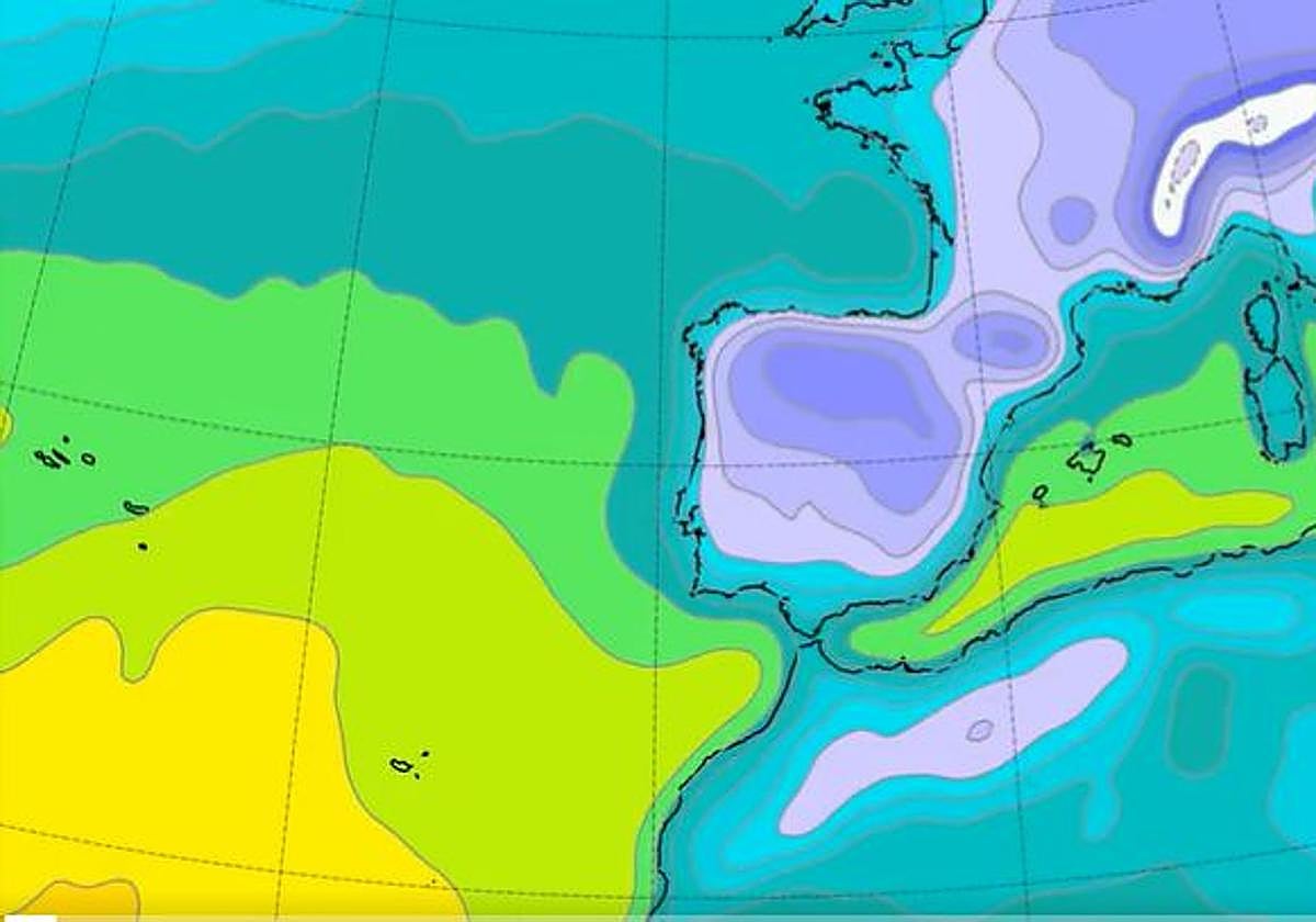 Bajada de temperaturas en Canarias.