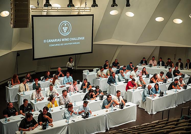 Concursantes del Canarias Wine Challenge.