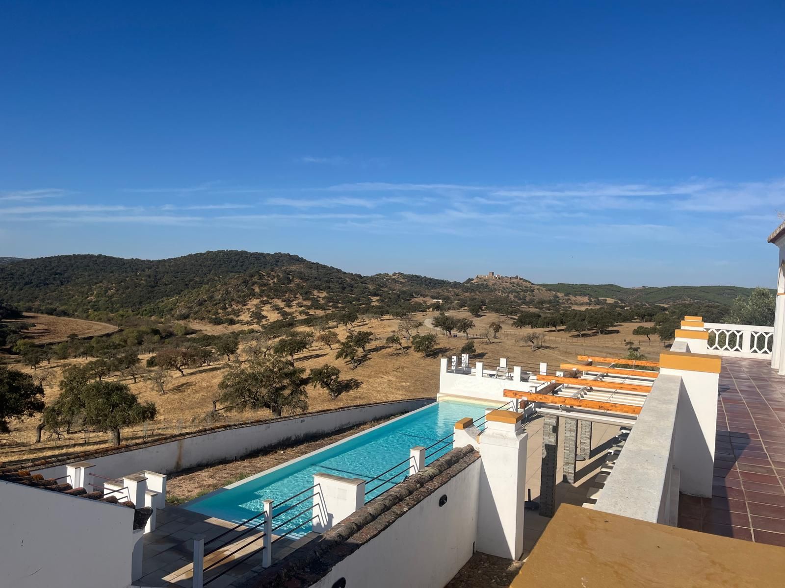 Vistas desde el parque Natural de Noudar