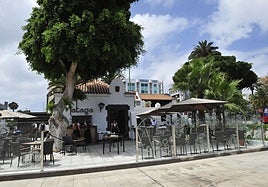 Imagen de archivo del restaurante de Casa Fataga en Santa Catalina.
