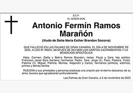 Antonio Fermín Ramos Marañón