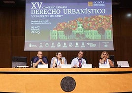 El XV Congreso Canario de Derecho Urbanístico se celebró en el Paraninfo de la ULPGC.