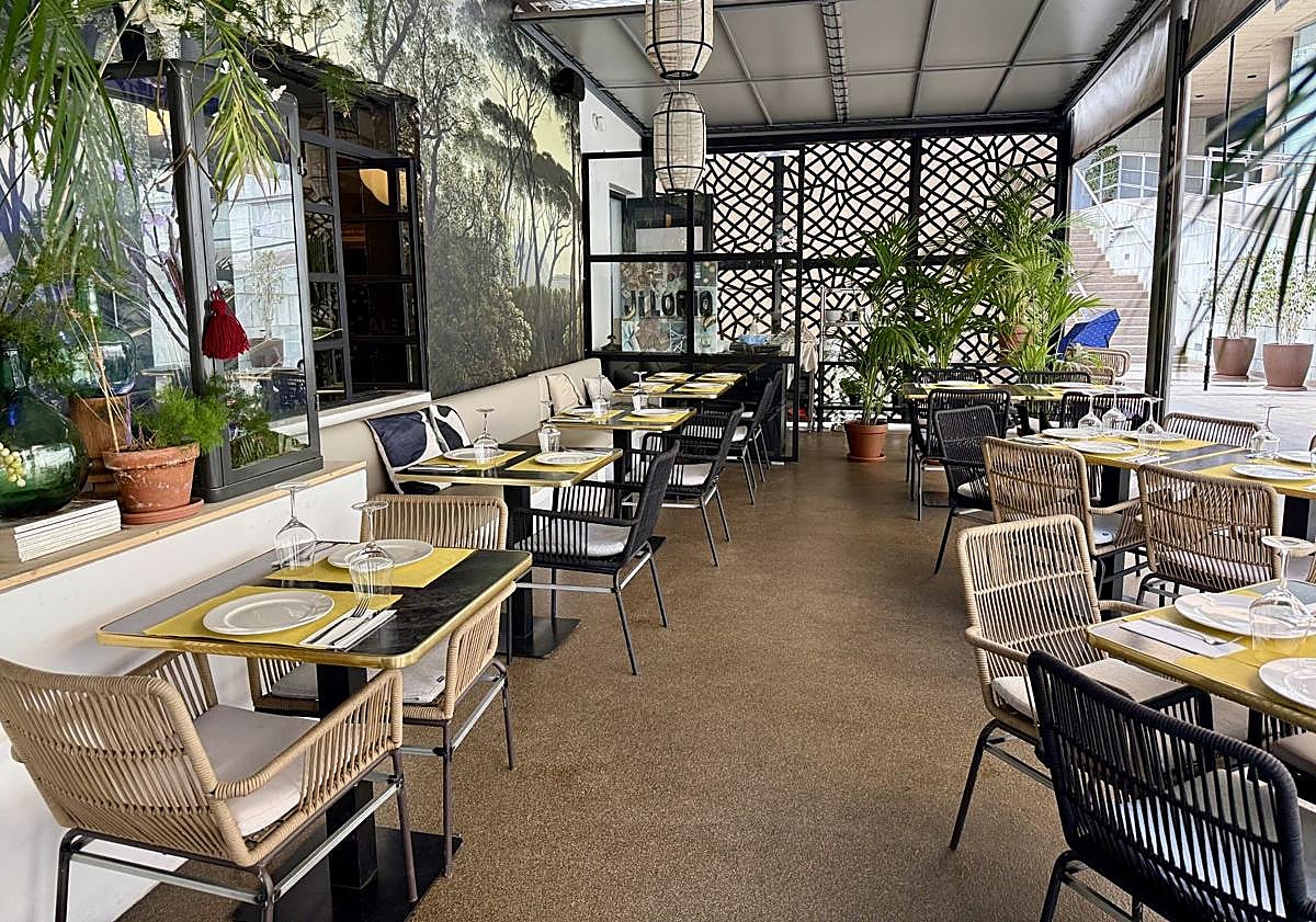 Imagen principal - Patio y detalles en 928 Capital en el Patio del Cuyás