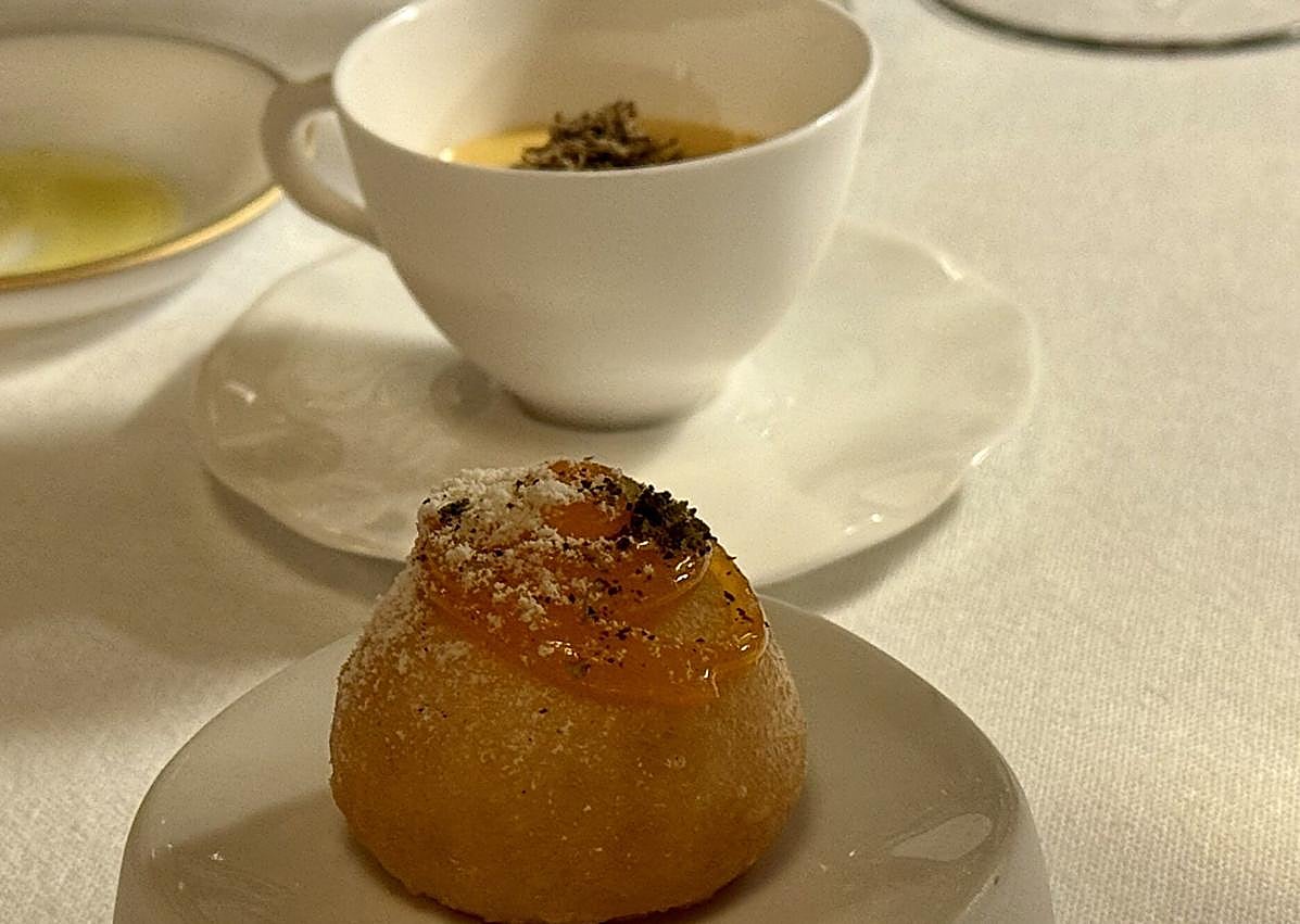 Imagen secundaria 1 - Tomates encurtidos, sopa de cebolla y Grand Vintage 2015. 