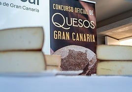 imagen correspondiente al último Concurso Oficial de Quesos de Gran CAnaria.