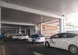 Taxis de Ingenio y Telde en el aeropuerto.