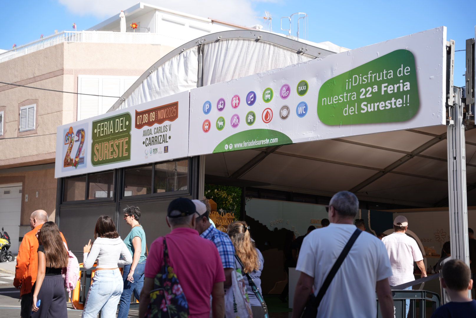 Segundo día de Feria del Sureste en Carrizal en imágenes