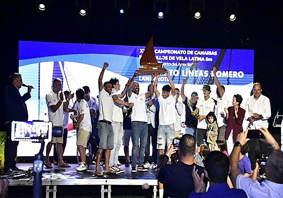 Imagen de la gala celebrada en Arrecife.