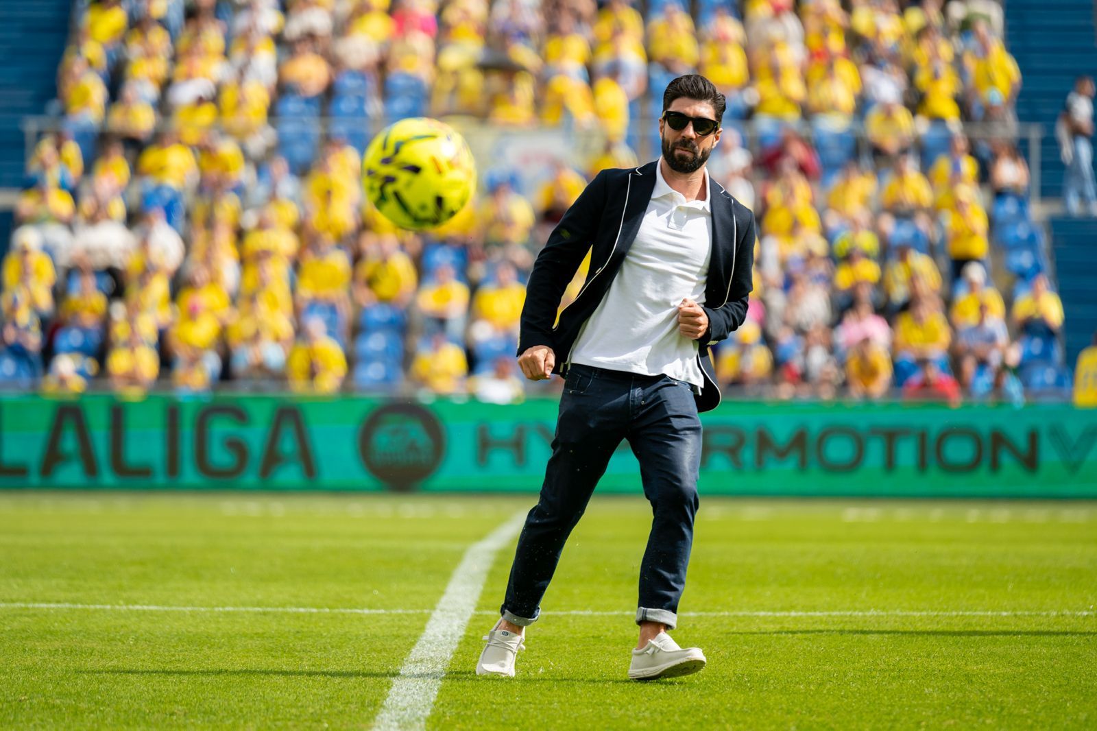 Imágenes del duelo: UD Las Palmas - Racing