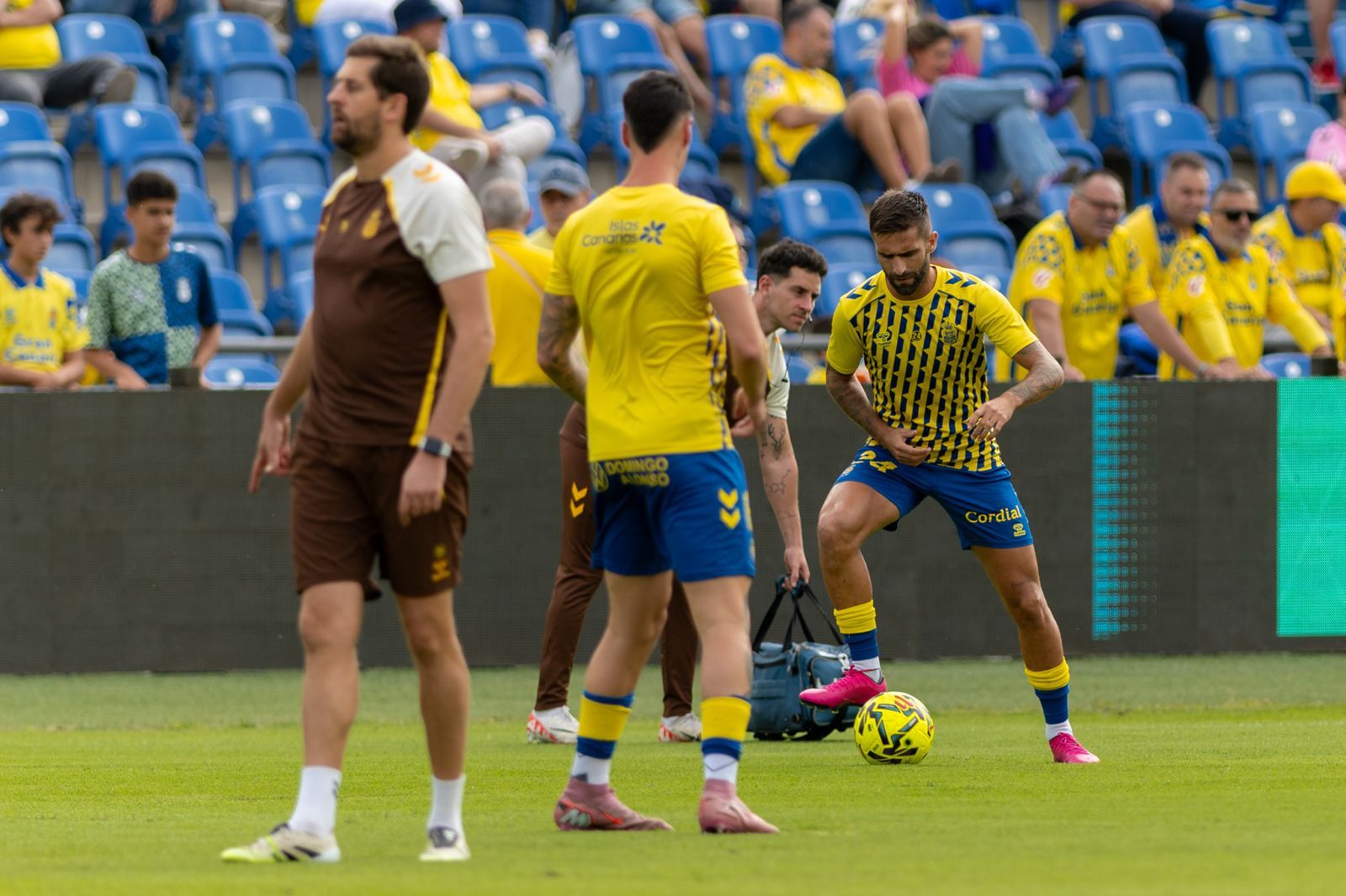 Imágenes del duelo: UD Las Palmas - Racing