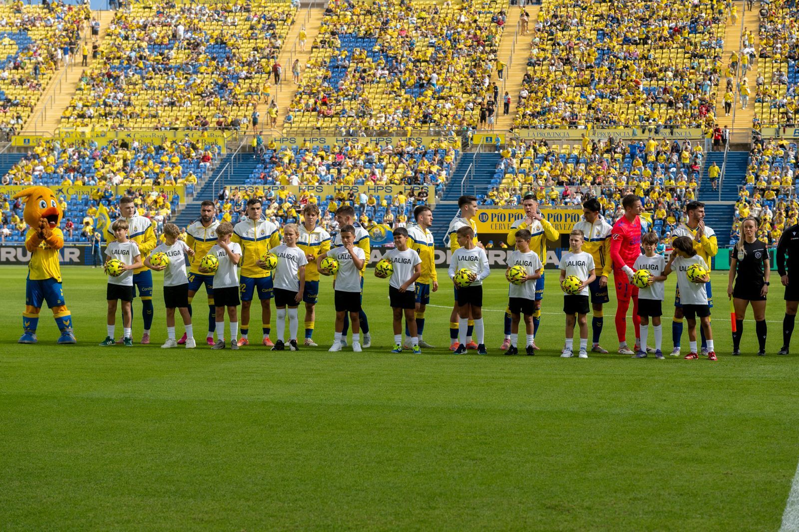 Imágenes del duelo: UD Las Palmas - Racing