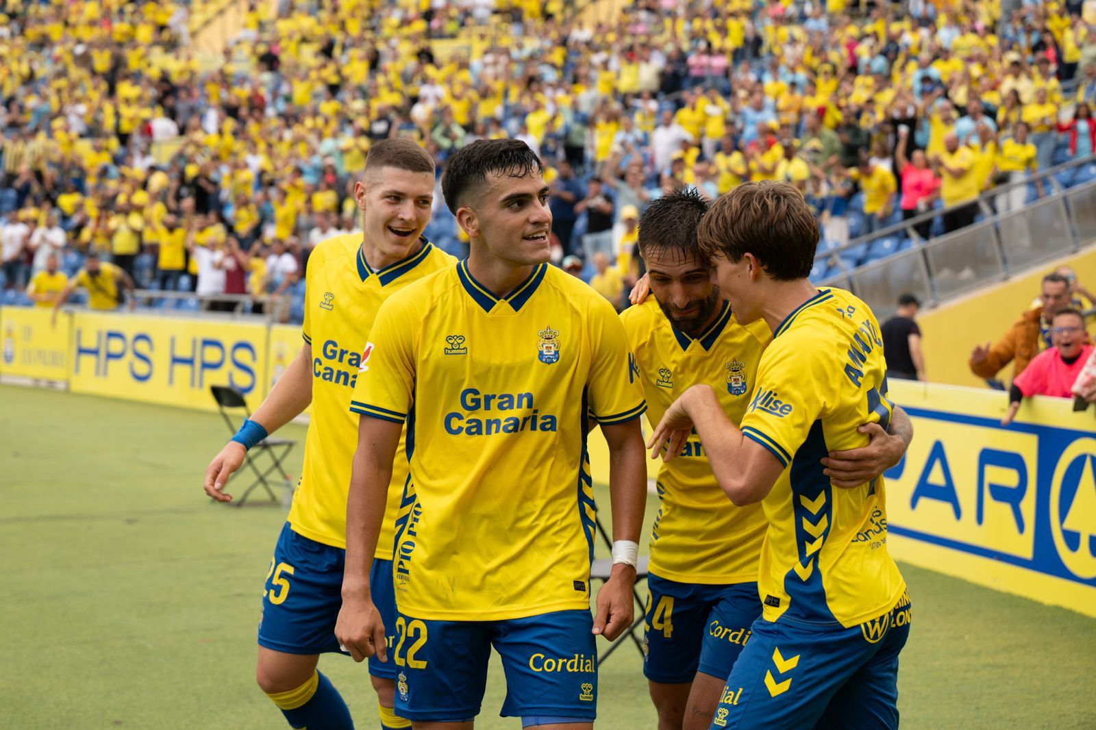 Imágenes del duelo: UD Las Palmas - Racing