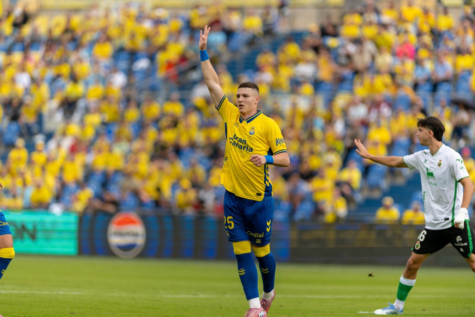 Imágenes del duelo: UD Las Palmas - Racing