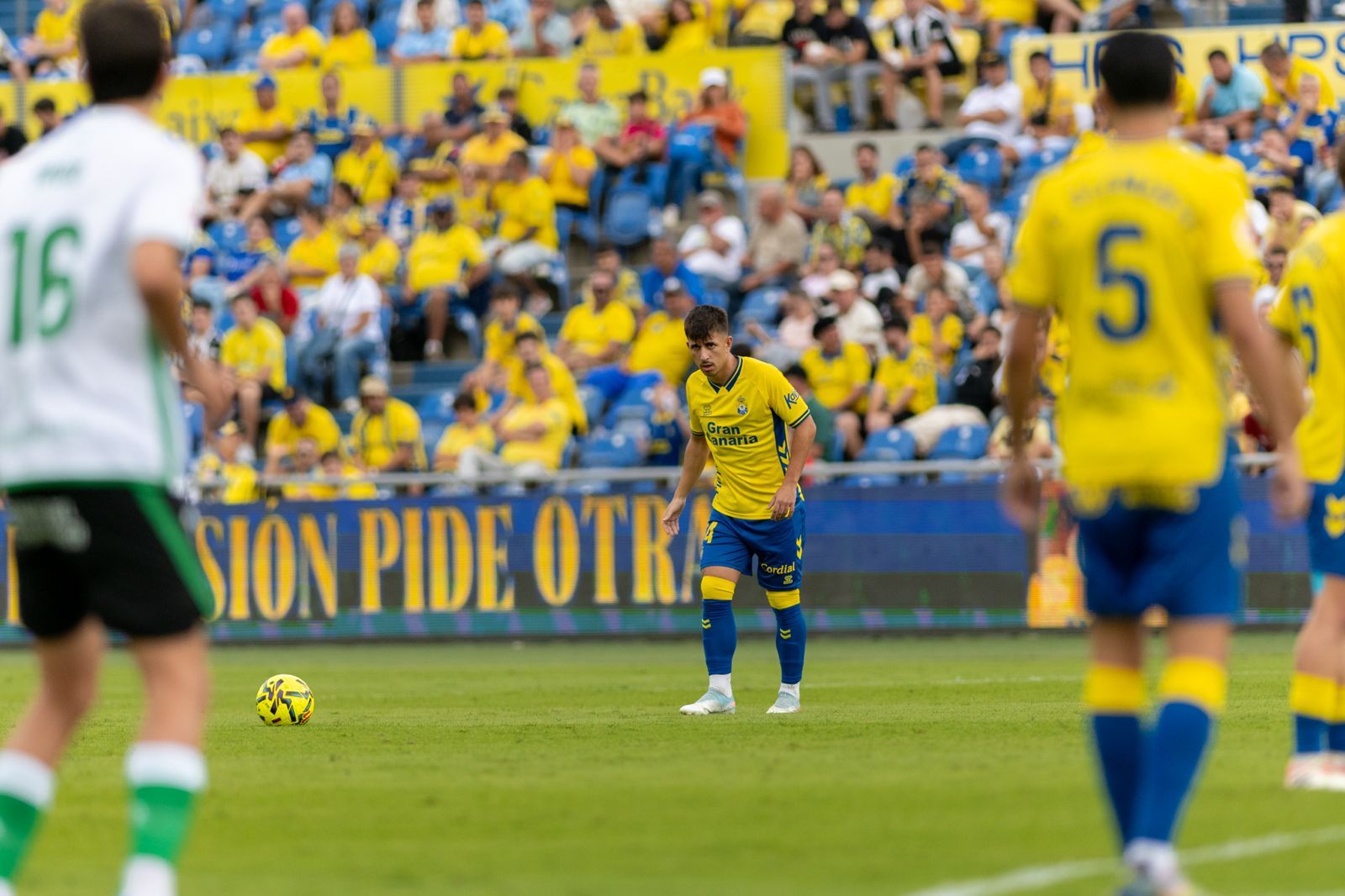 Imágenes del duelo: UD Las Palmas - Racing