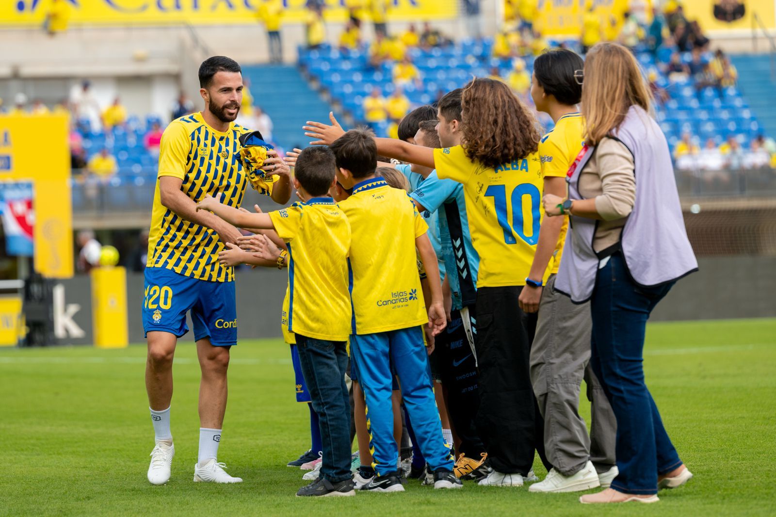 Imágenes del duelo: UD Las Palmas - Racing