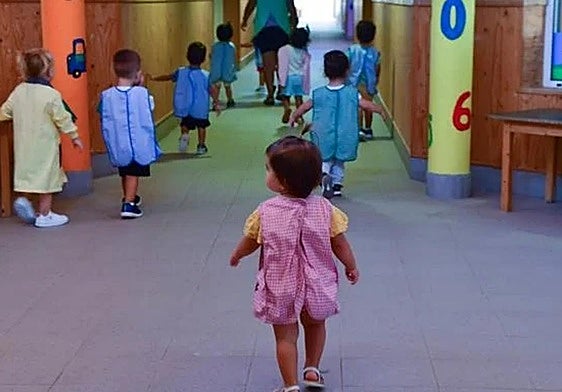 Foto de archivo de una escuela infantil en Canarias.