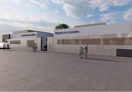 Infografía del nuevo centro sociocultural.