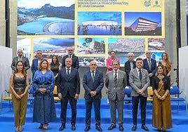 Presentación de los Presupuestos del Cabildo de Gran Canaria.
