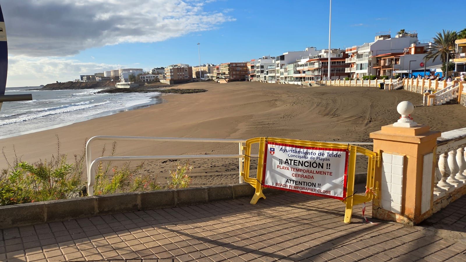 Imagen de la playa de Salinetas.