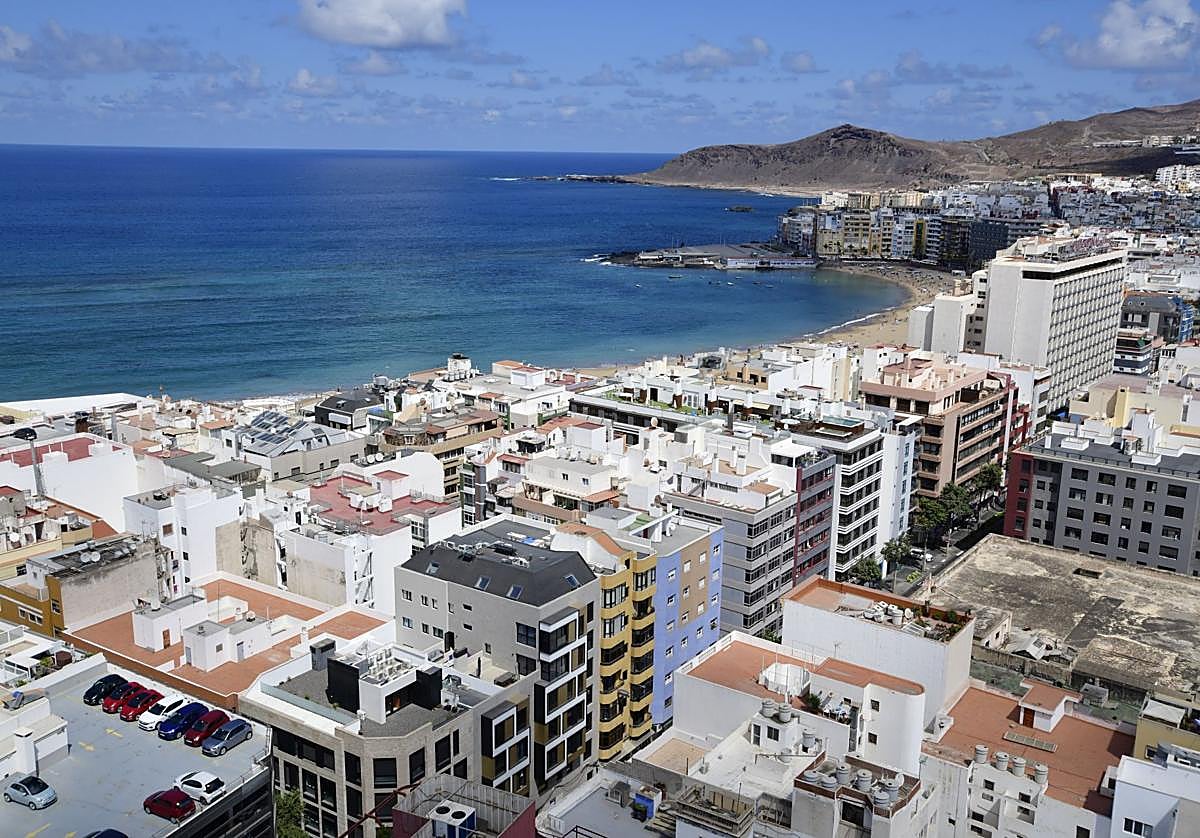 Panorámica reciente de Las Palmas de Gran Canaria.