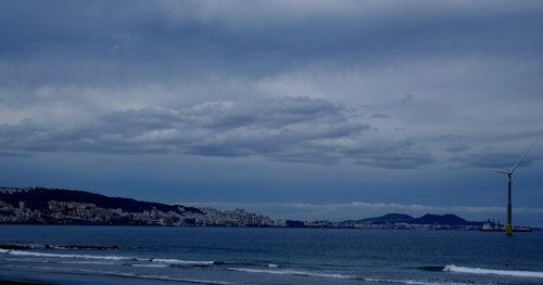 La llegada de la borrasca Claudia, en imágenes