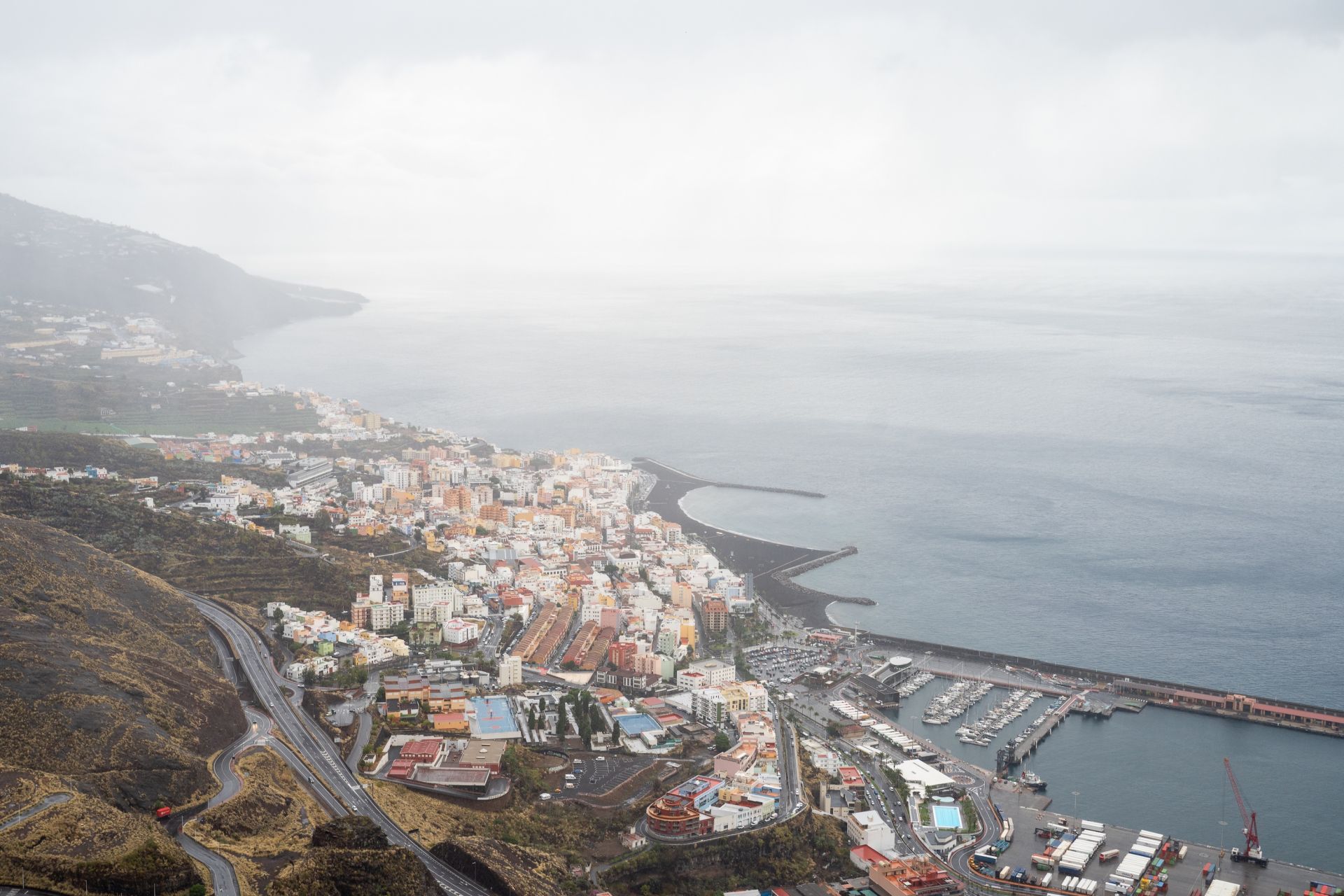 La llegada de la borrasca Claudia, en imágenes