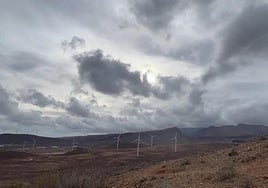 La llegada de la borrasca Claudia, en imágenes