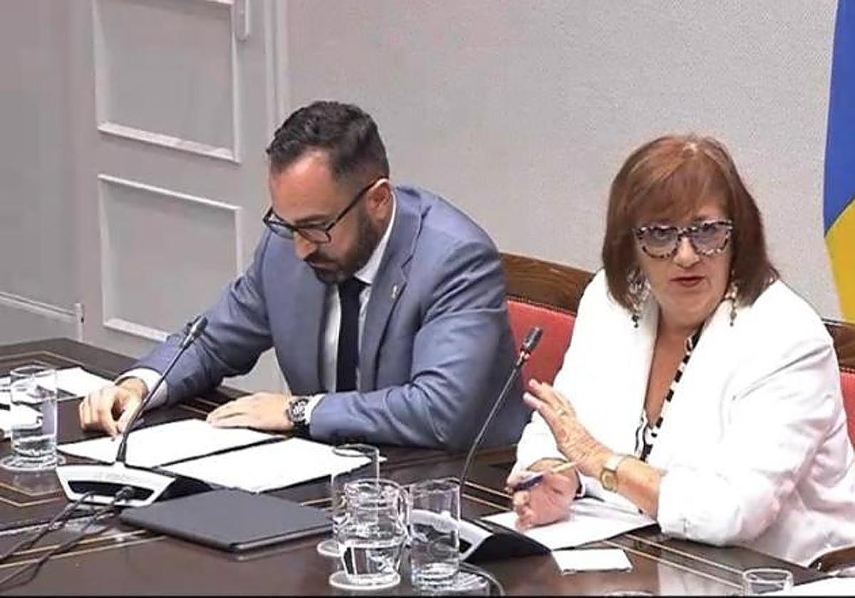 Imagen de archivo de la presidenta y el vicepresidente de la Ascav, Doris Borrego y Javier Valentín.