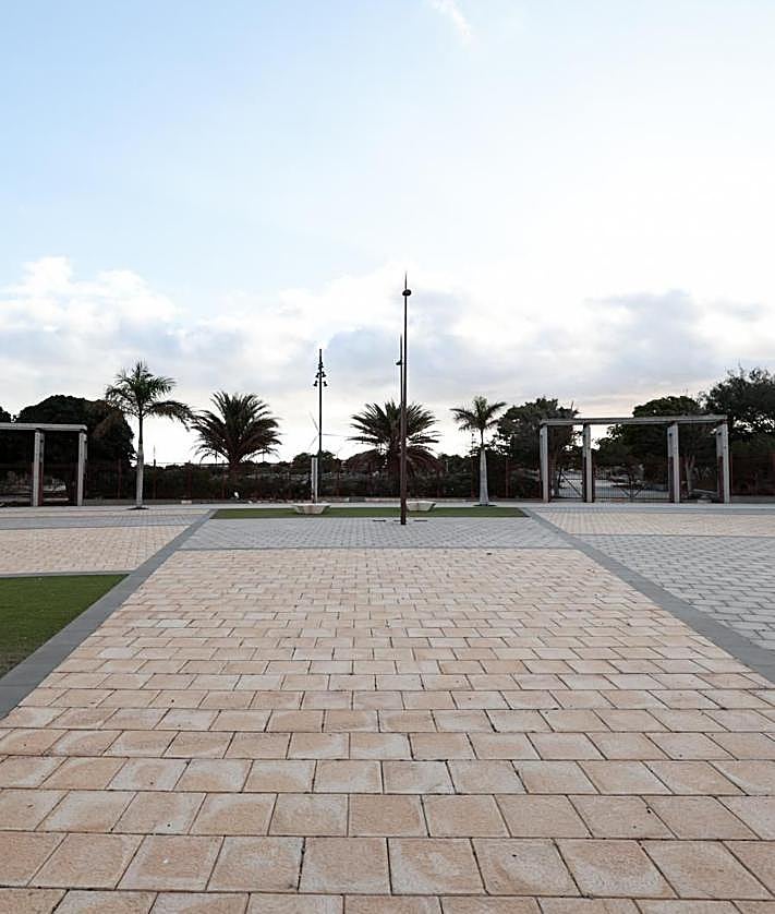 Imagen secundaria 2 - Arrancan las obras para culminar y abrir el parque Camilo Sánchez en Santa Lucía