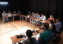 Pleno en Tinajo, en imagen de archivo.