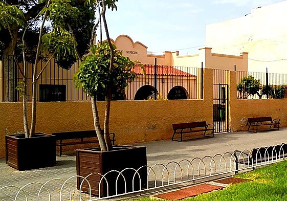 Velatorio actual, que será demolido para construir uno nuevo.