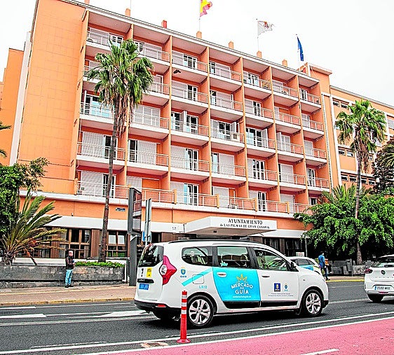 Imagen de las oficinas municipales de la capital grancanaria.