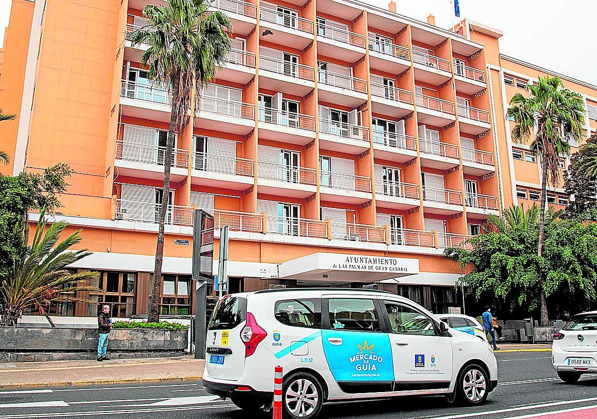 Imagen de las oficinas municipales de la capital grancanaria.