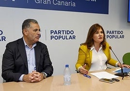 Rueda de prensa del Partido Popular.