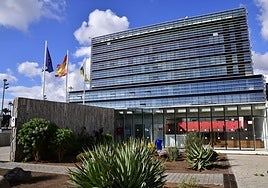 Imagen de archivo de la Ciudad de la Justicia de la capital grancanaria.