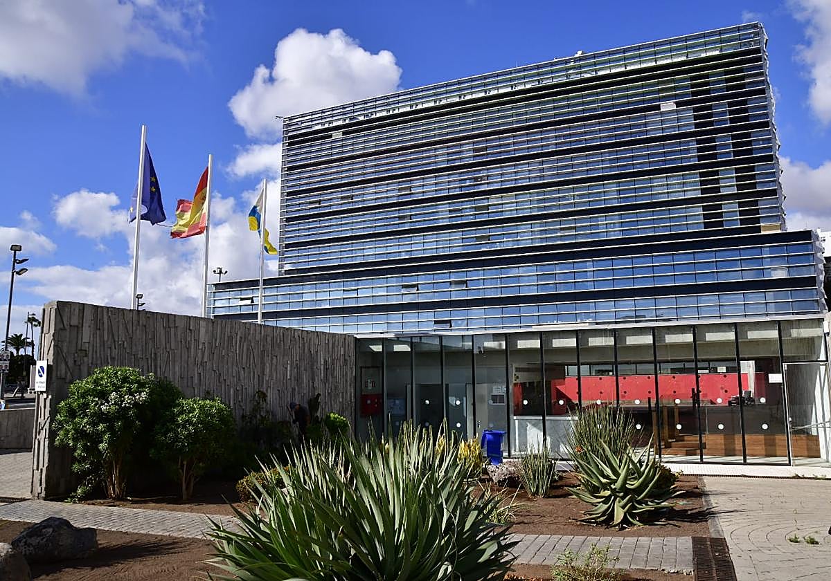 Imagen de archivo de la Ciudad de la Justicia de la capital grancanaria.