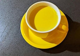 Leche dorada o 'golden milk'