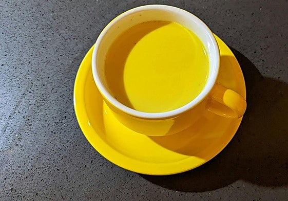 Leche dorada o 'golden milk'