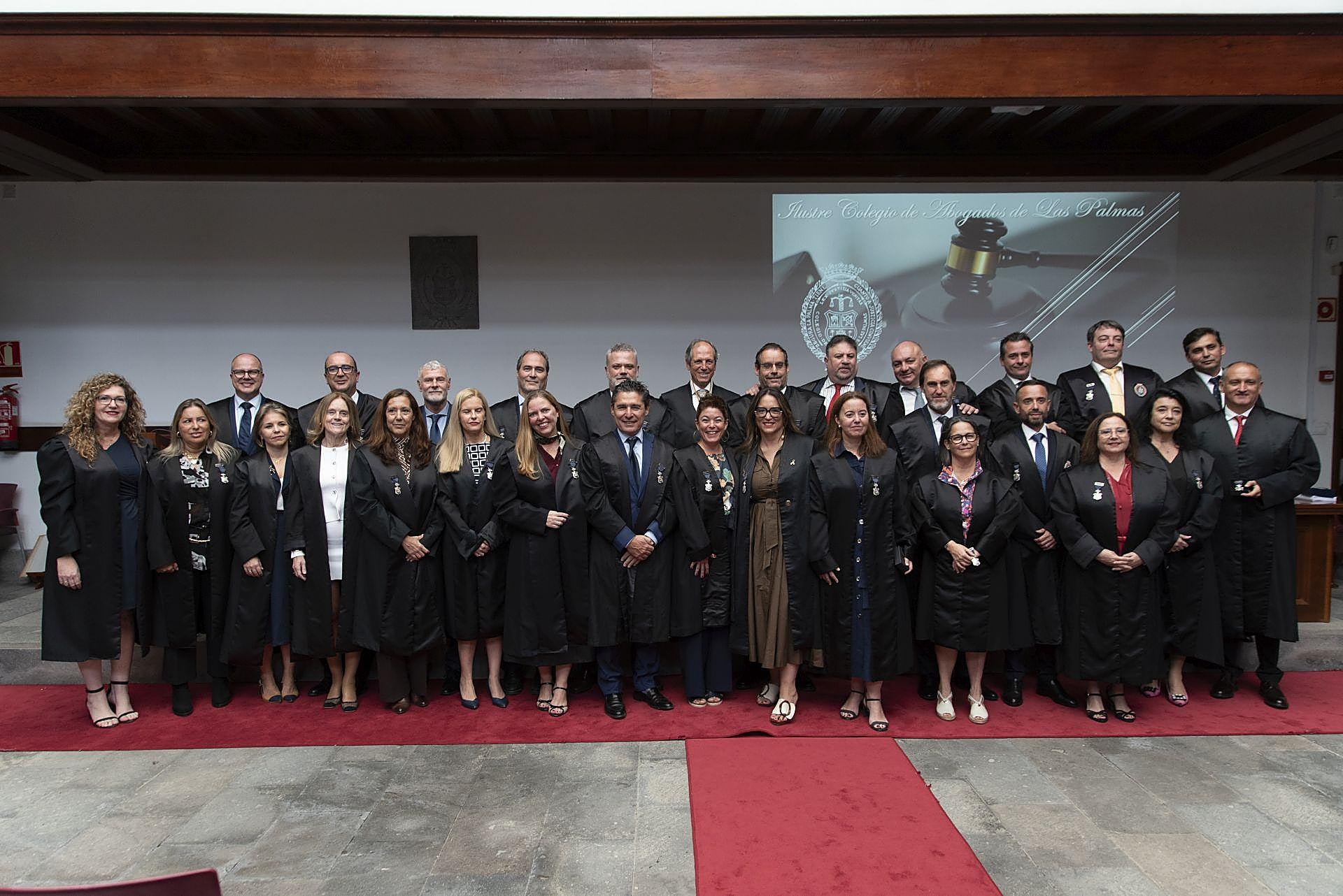 Los abogados homenajeados por cumplir 25 años de abogacía, en imágenes