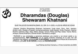 Dharamdas (Douglas) Shewaram Khatnani