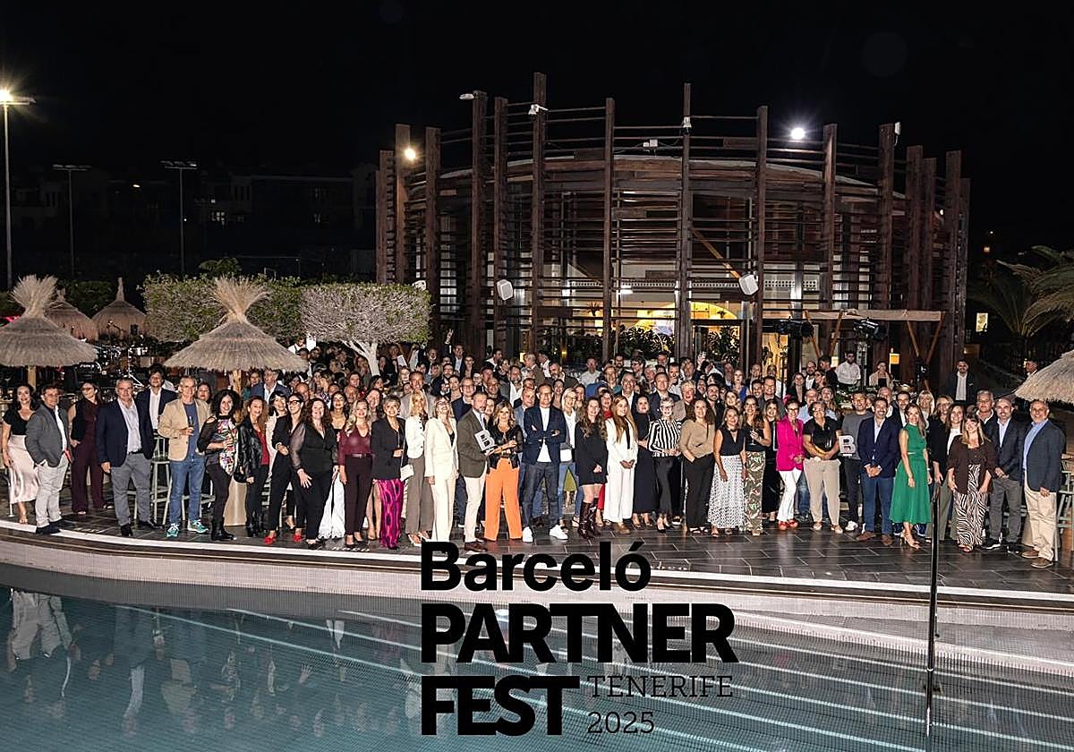 II Partner Fest de Tenerife: Barceló Hotel Group duplica asistencia en una noche mágica para sus mejores colaboradores