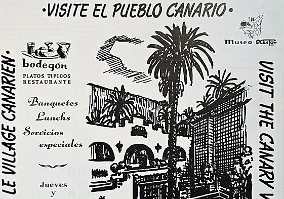 La ilustre inquilina del Pueblo Canario: Míchel Jorge Millares