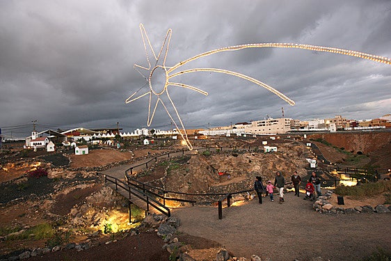 Belén navideño en Puerto del Rosario (Fuerteventura)